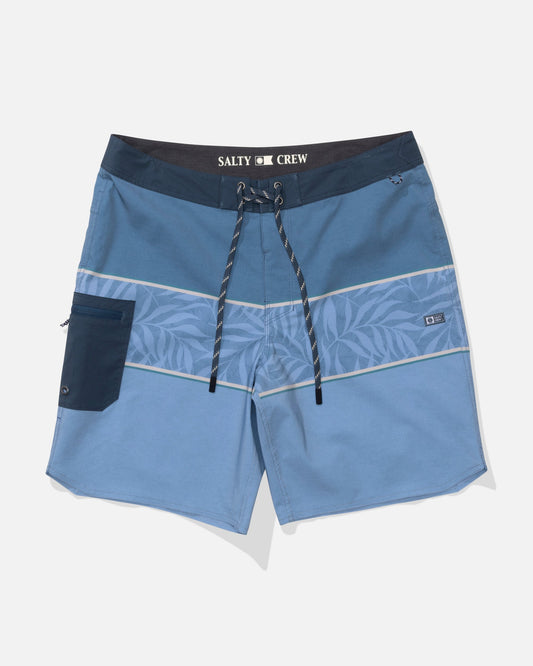 SESSION BLOCK BOARDSHORT - Captains Blue | Salty Crew