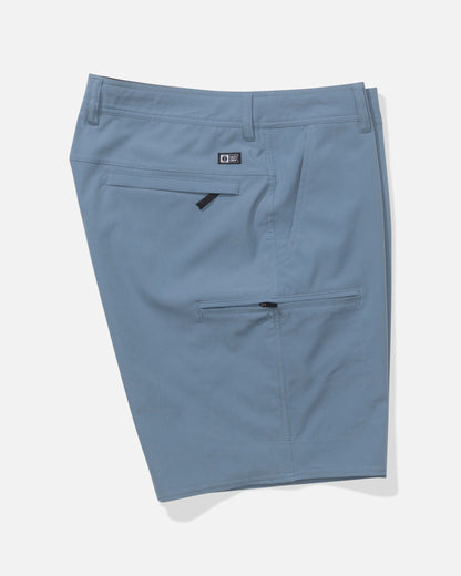 TRANSOM TECH SHORT - Pilot Blue | Salty Crew