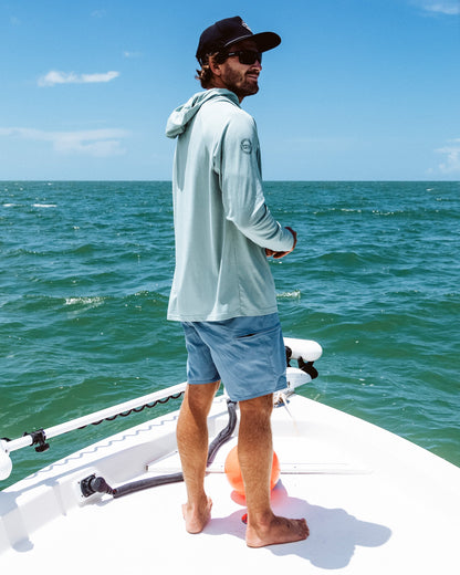TRANSOM TECH SHORT - Pilot Blue | Salty Crew