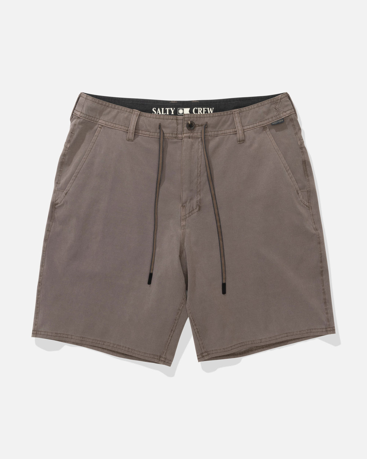TRANSOM OVERDYE SHORT - Dark Brown | Salty Crew
