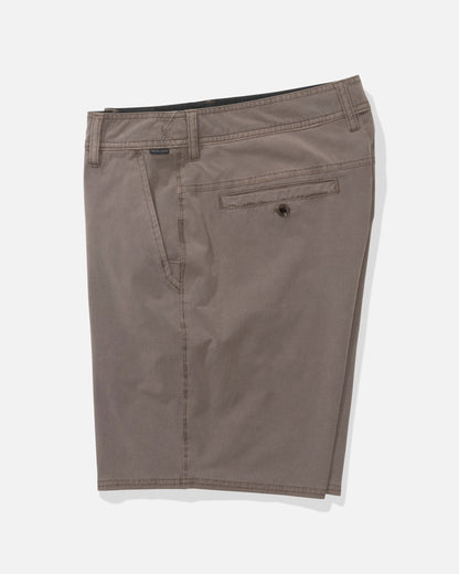 TRANSOM OVERDYE SHORT - Dark Brown | Salty Crew