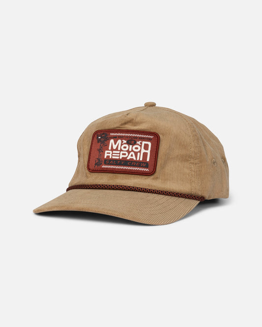 CHOP SHOP SNAPBACK - Khaki | Salty Crew