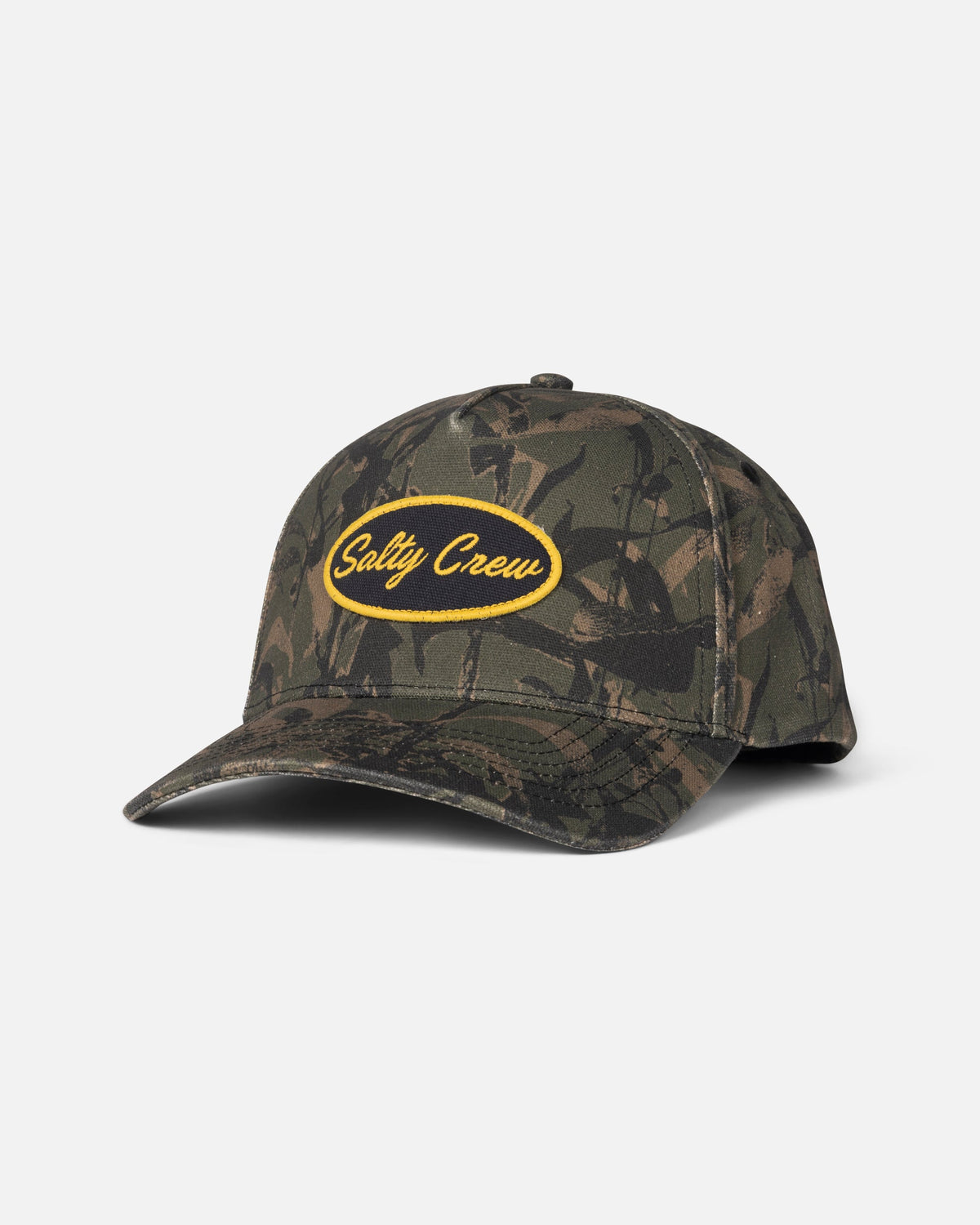 UPSTREAM SNAPBACK - Olive Camo | Salty Crew