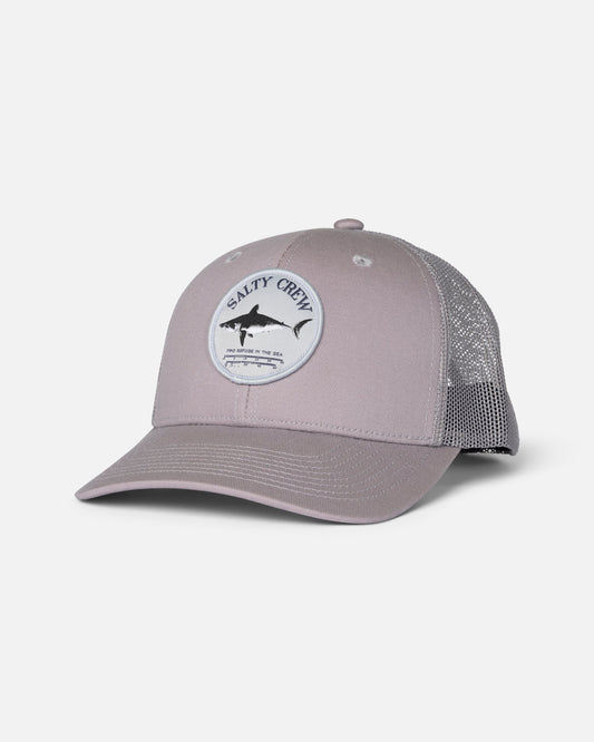 BRUCE RETRO TRUCKER - Light Grey | Salty Crew
