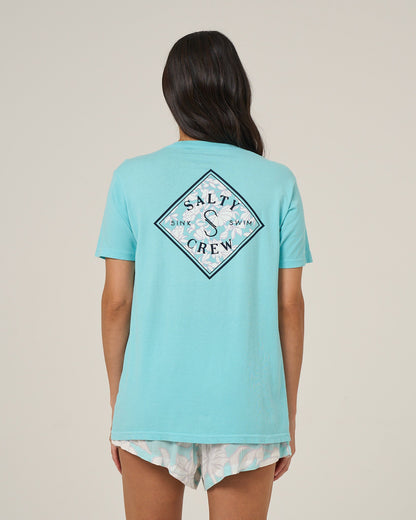 TIPPET BF TEE - Aquamarine | Salty Crew