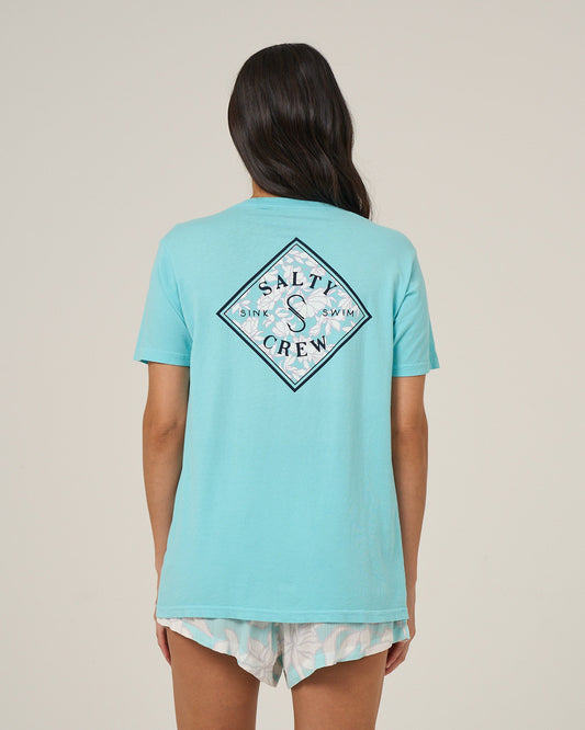 TIPPET BF TEE - Aquamarine | Salty Crew