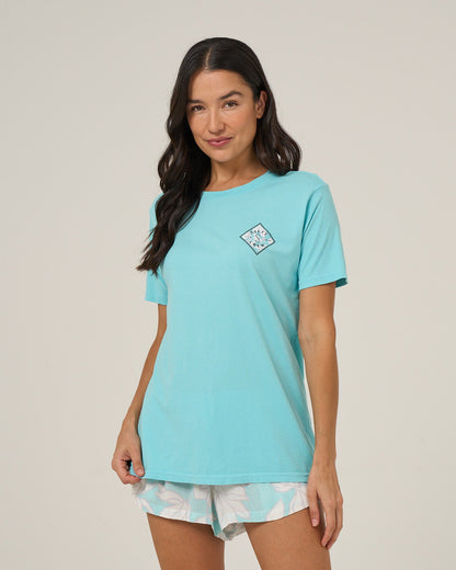 TIPPET BF TEE - Aquamarine | Salty Crew