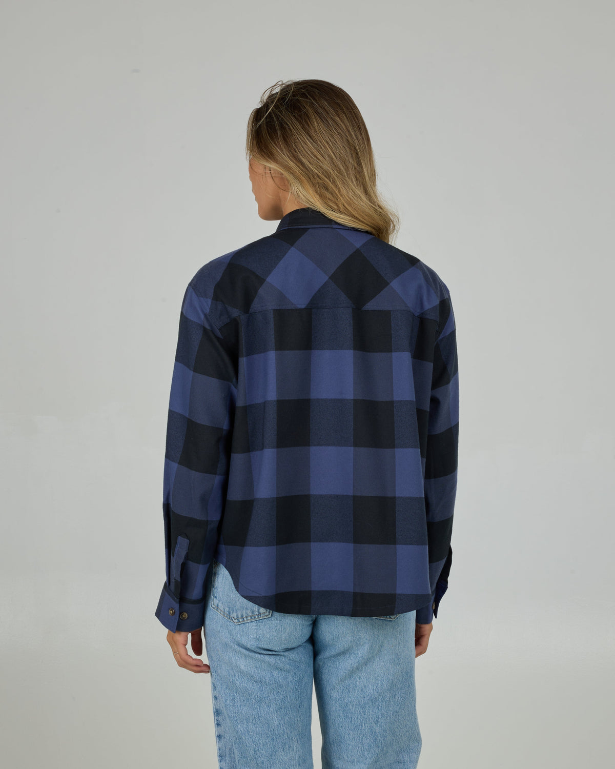 FATHOM FLANNEL - Indigo | Salty Crew