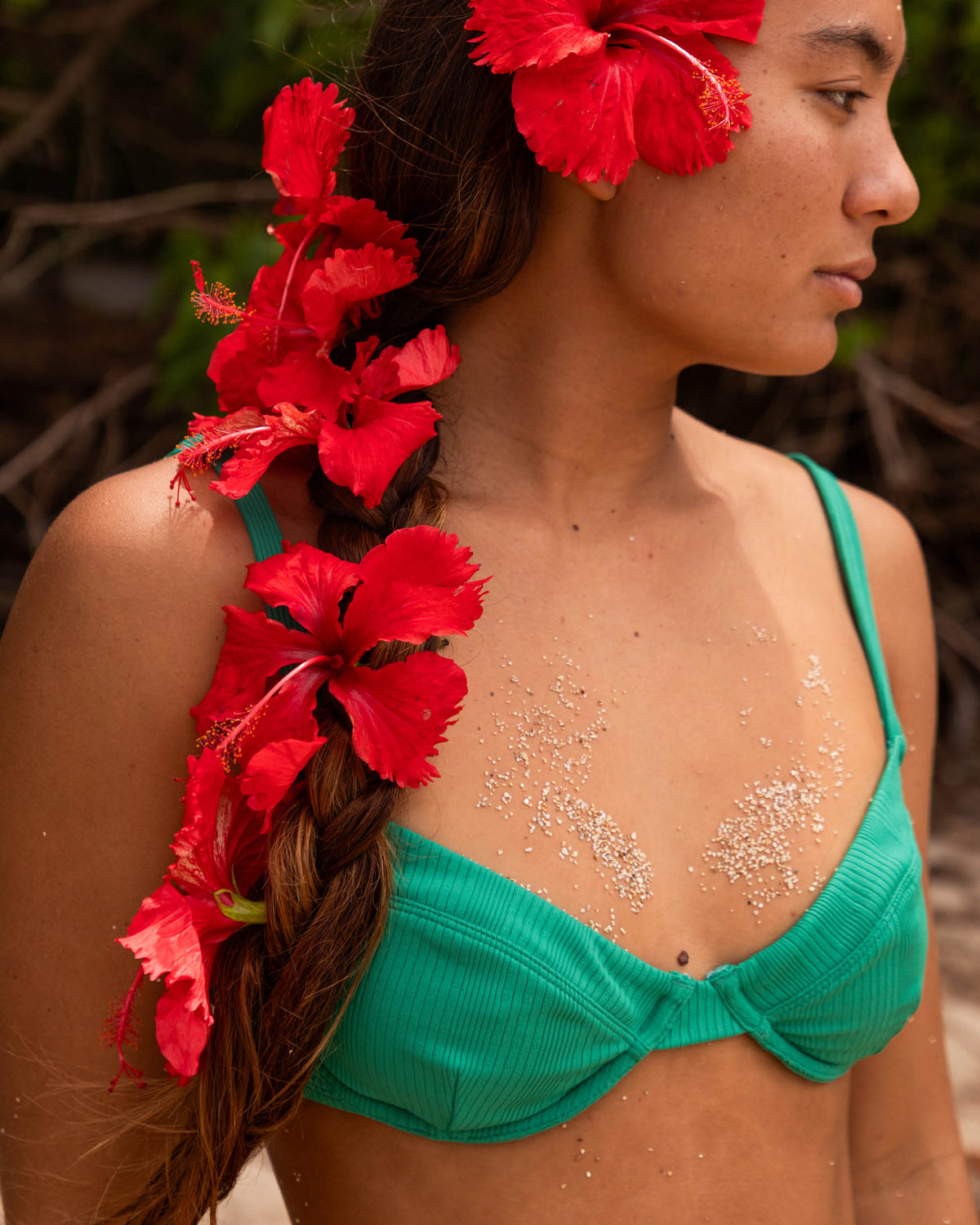 SEAFARER BALCONY TOP - Kelly Green | Salty Crew