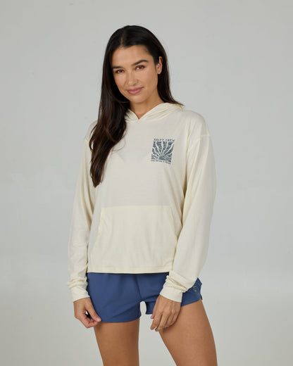 PERFECT SET TECH HOODY - OFF WHITE | Salty Crew