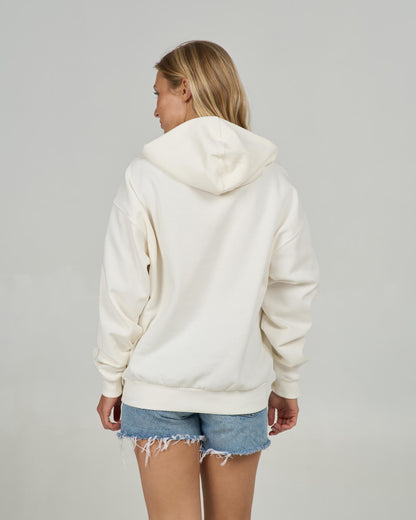 UNSCRIPTED HOODY - Off White | Salty Crew