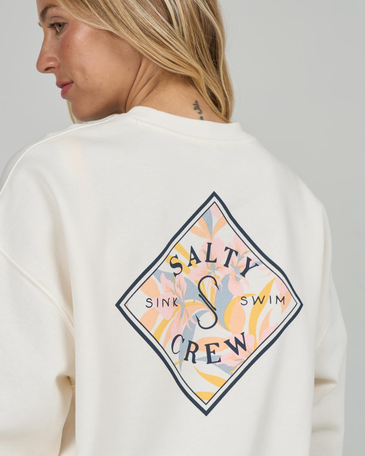 TIPPET CREW - Off White | Salty Crew