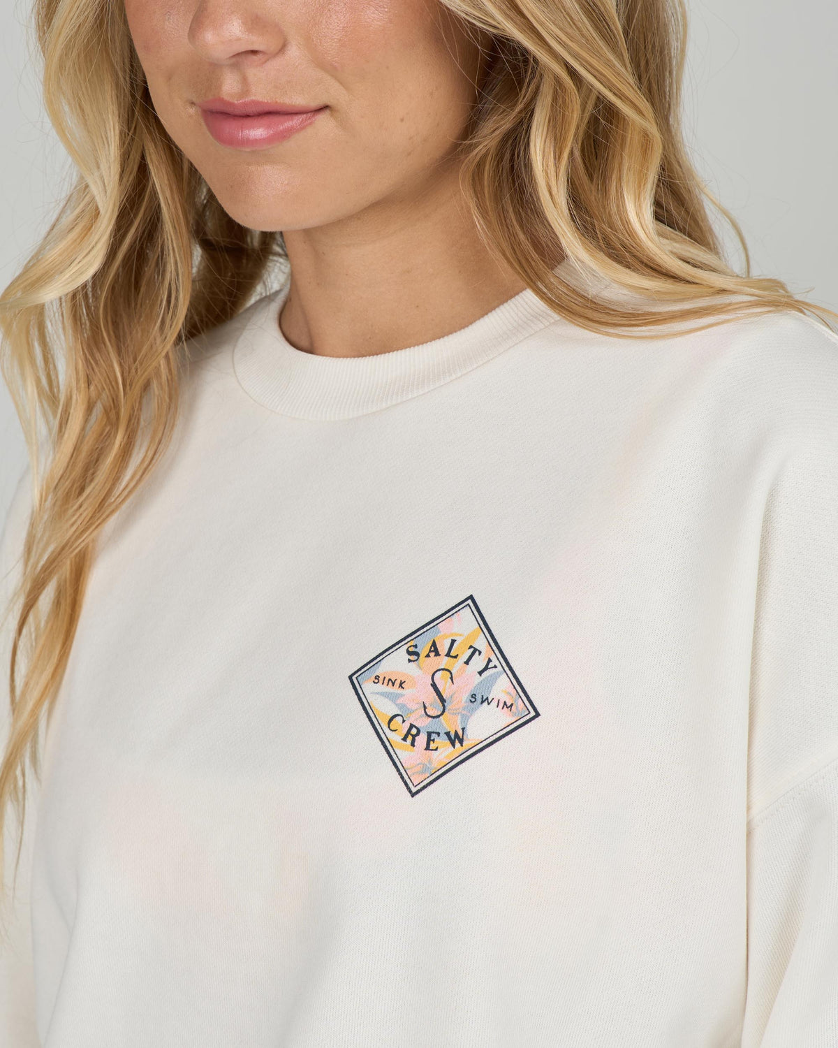 TIPPET CREW - Off White | Salty Crew