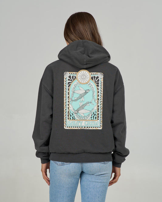 ZODIAC HOODY - Faded Black | Salty Crew