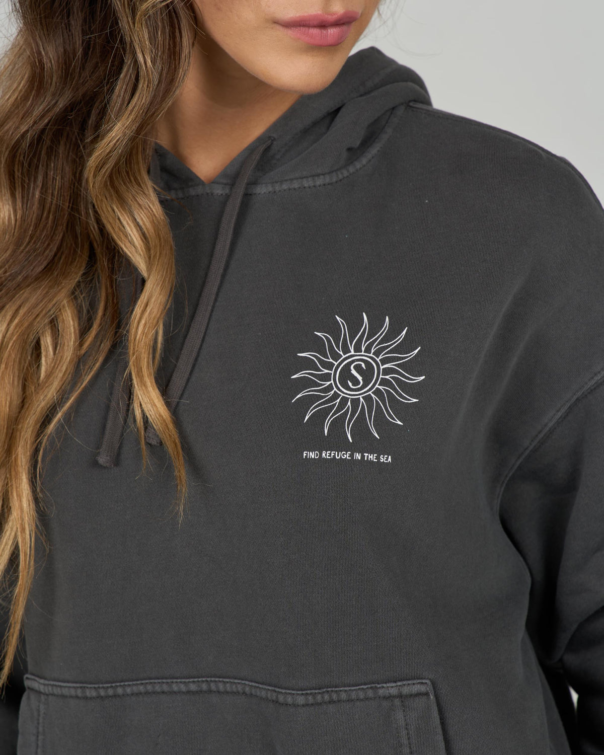ZODIAC HOODY - Faded Black | Salty Crew