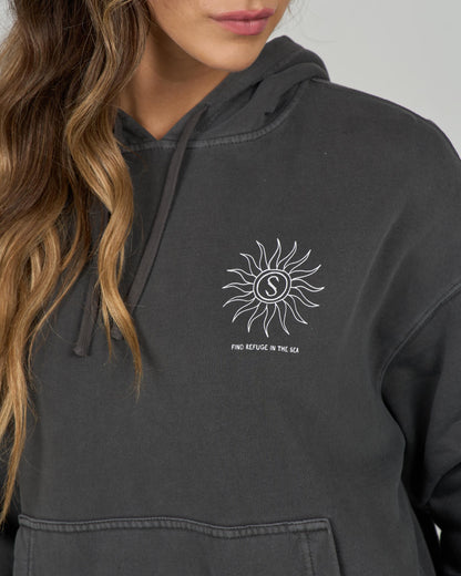 ZODIAC HOODY - Faded Black | Salty Crew