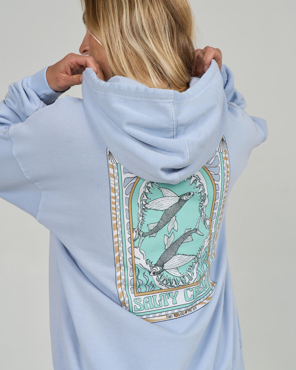 ZODIAC HOODY - Fog | Salty Crew