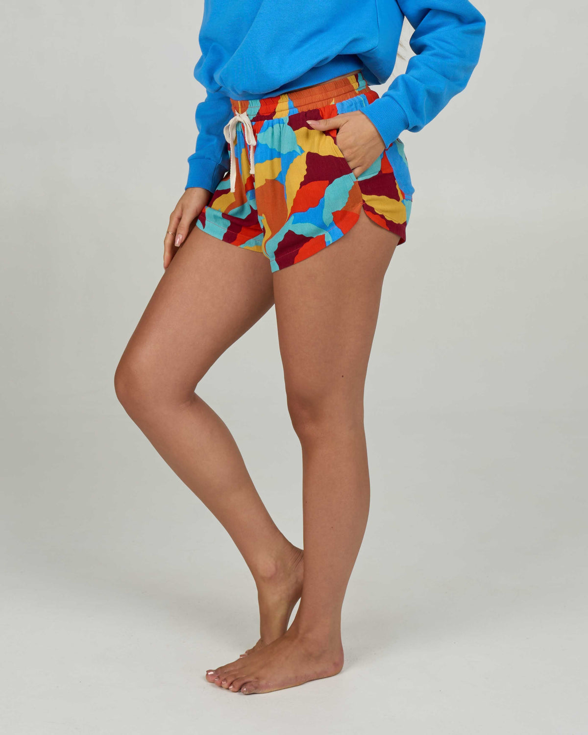 PALAPA PRINTED SHORT - Chili Pepper | Salty Crew