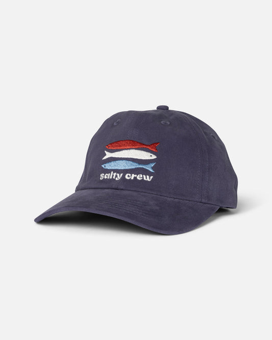 ADVENTURE DAD HAT - VINTAGE INDIGO | Salty Crew