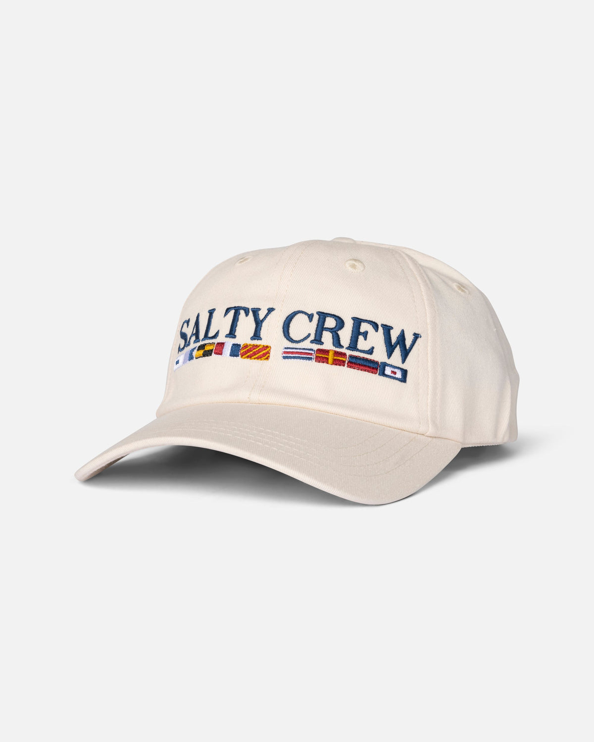 FLAG DAD HAT - OFF WHITE | Salty Crew