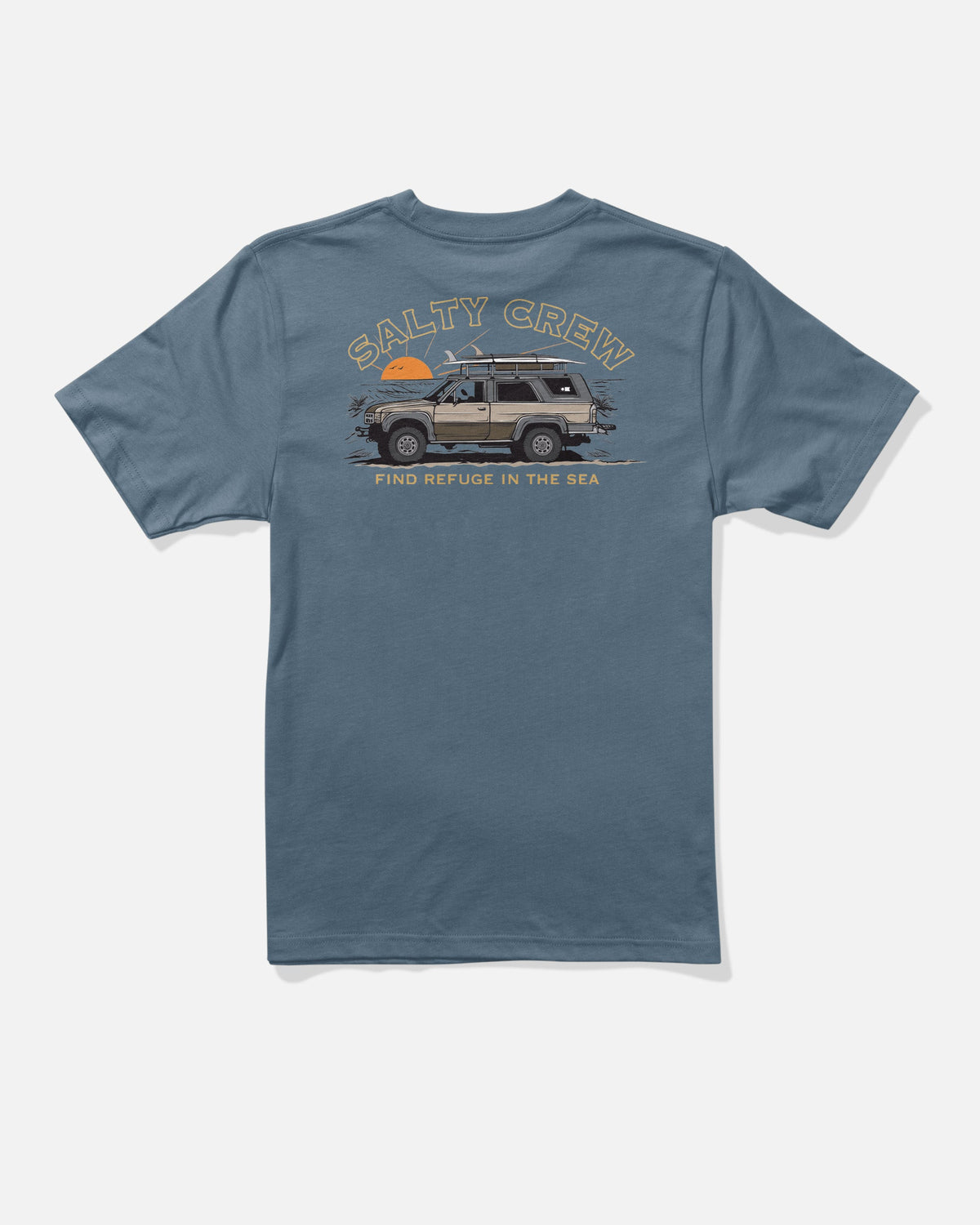 GETTN READY BOYS SS TEE - Slate | Salty Crew