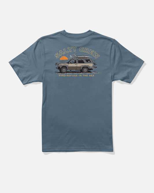 GETTN READY BOYS SS TEE - Slate | Salty Crew