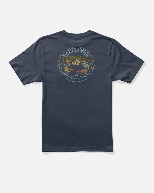 JIMMY BOYS SS TEE - Navy | Salty Crew