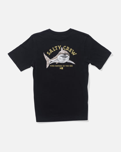 LURKING BOYS SS TEE - Black | Salty Crew