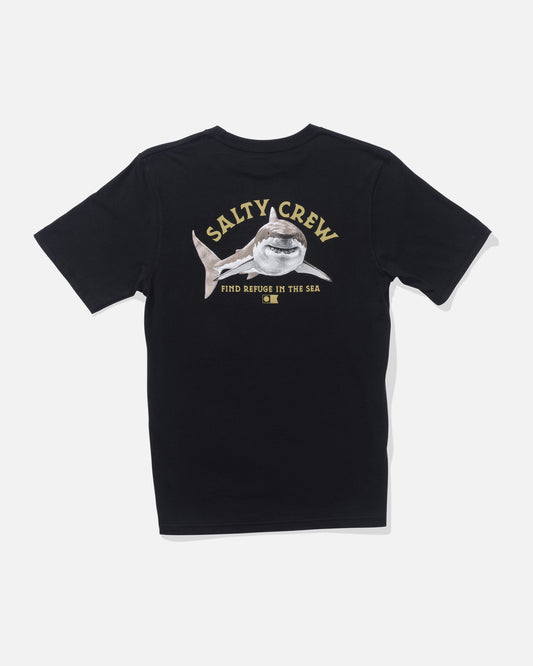 LURKING BOYS SS TEE - Black | Salty Crew