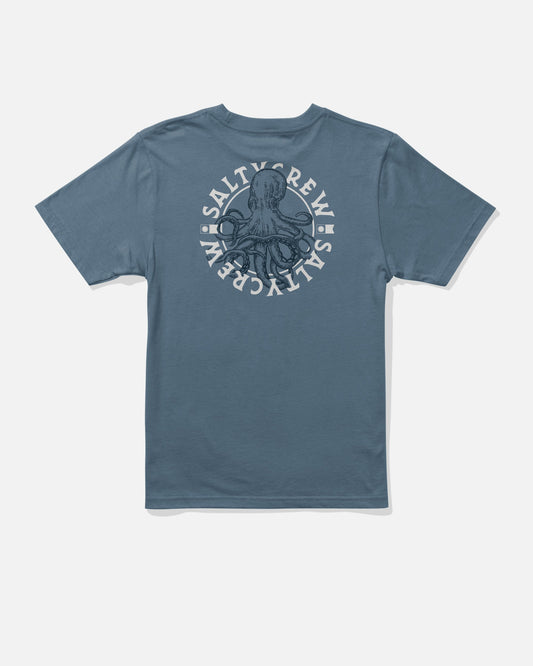 TENTACLES BOYS SS TEE - Slate | Salty Crew