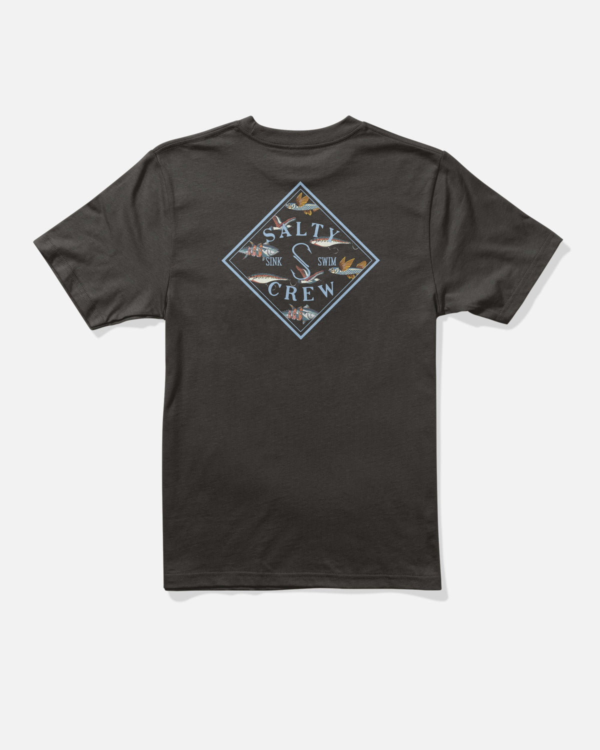 TIPPET FILL BOYS SS TEE - Black | Salty Crew
