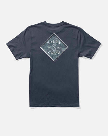 TIPPET FILL BOYS SS TEE - Navy | Salty Crew