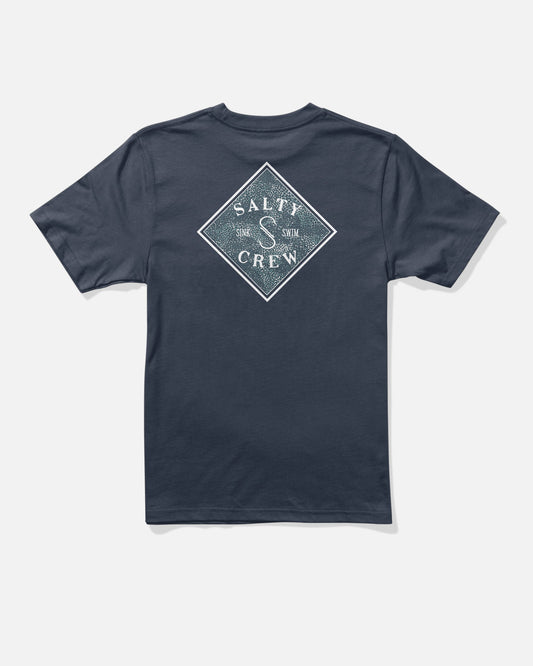 TIPPET FILL BOYS SS TEE - Navy | Salty Crew