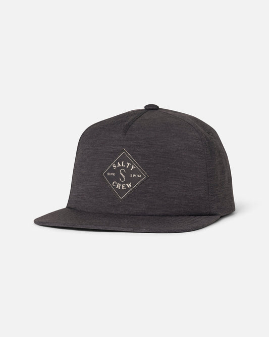 DRIFTER SNAPBACK - BLACK | Salty Crew