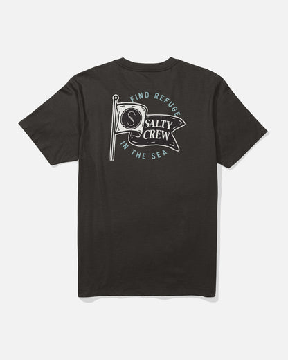 WAVEY SS TEE - Black | Salty Crew