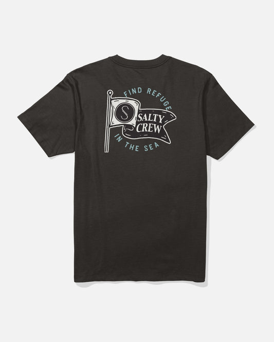 WAVEY SS TEE - Black | Salty Crew