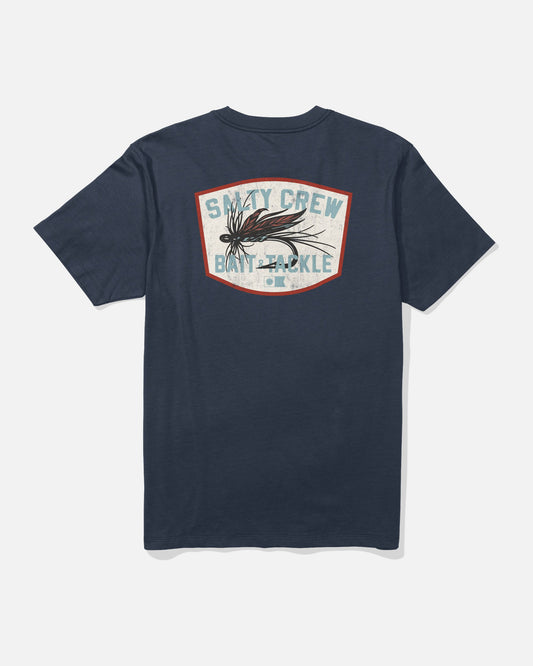 FISHING CO SS TEE - Navy | Salty Crew