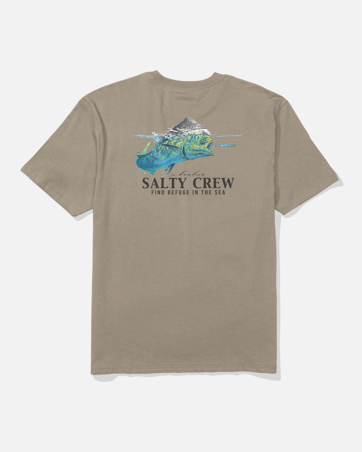 MAHI SURFACE CLASSIC TEE - Twig | Salty Crew