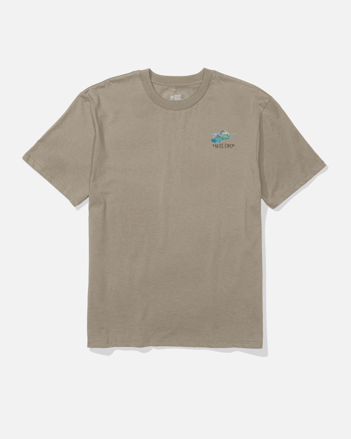 MAHI SURFACE CLASSIC TEE - Twig | Salty Crew