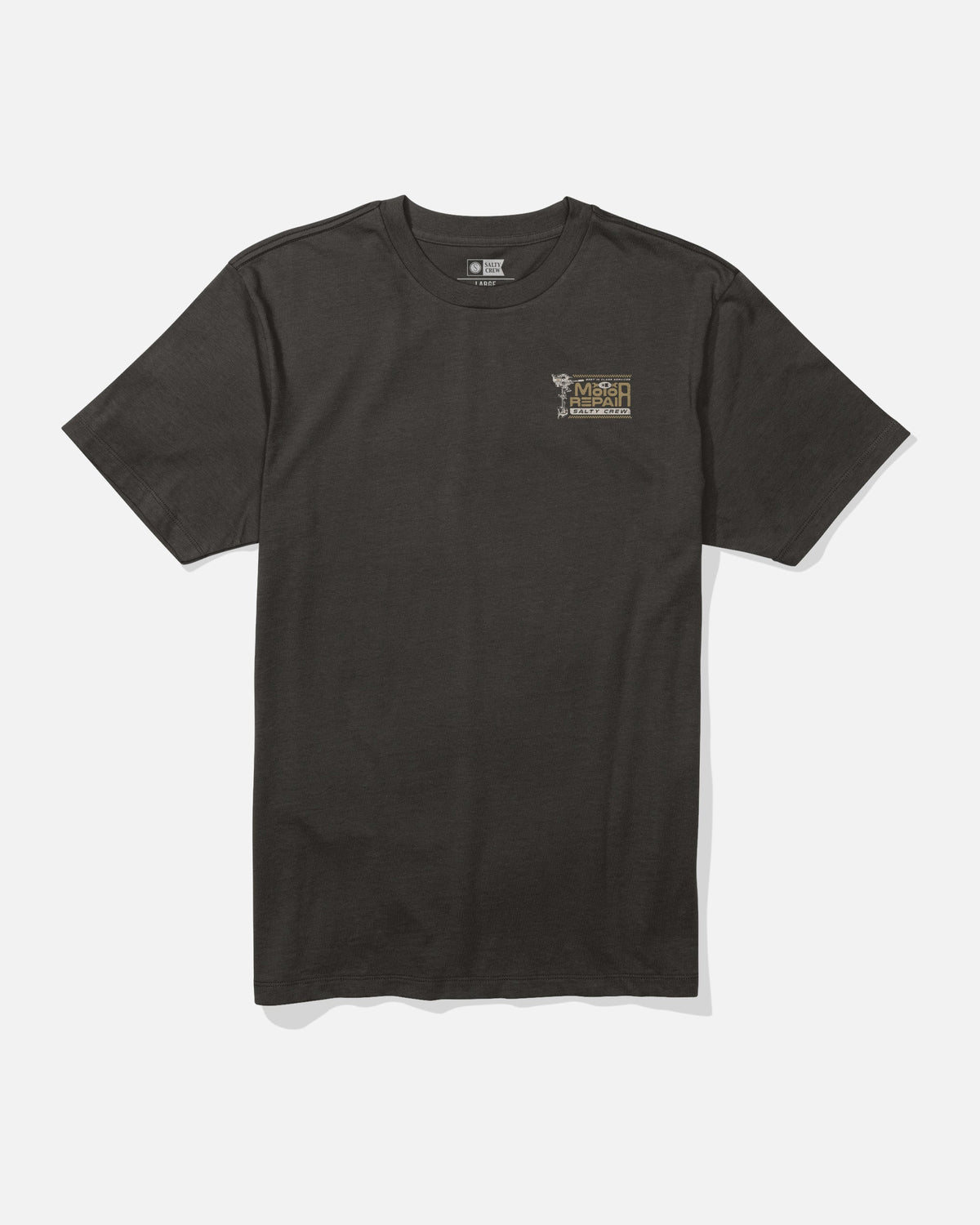 MOTOR REPAIR SS TEE - BLACK | Salty Crew