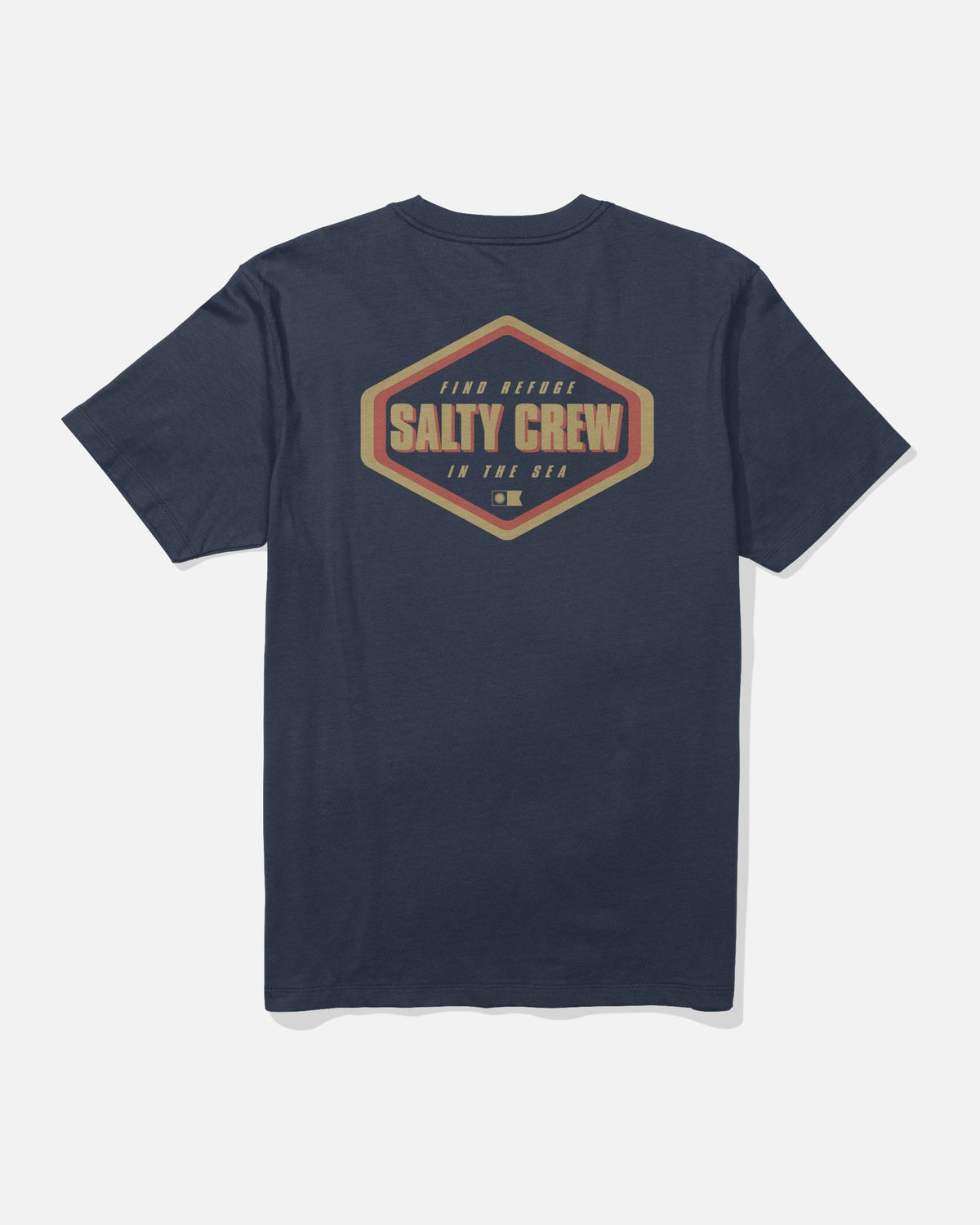 SHAPELY SS TEE - Navy | Salty Crew
