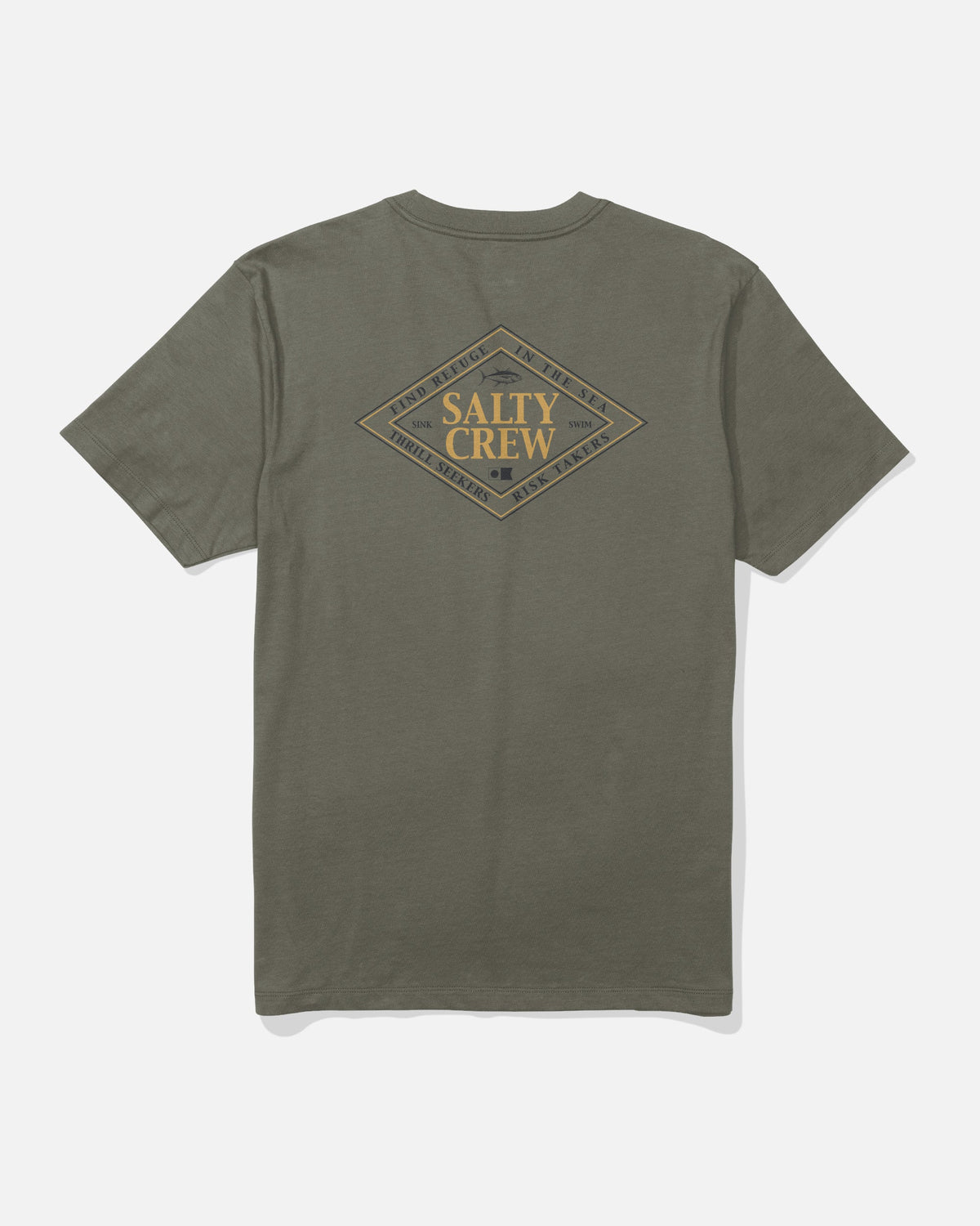 ICONIC SS TEE - Dusty Olive | Salty Crew