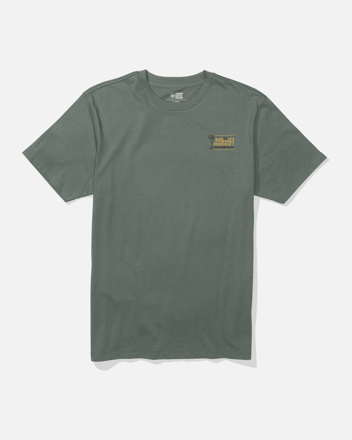 MOTOR REPAIR SS TEE - Laurel Wreath | Salty Crew