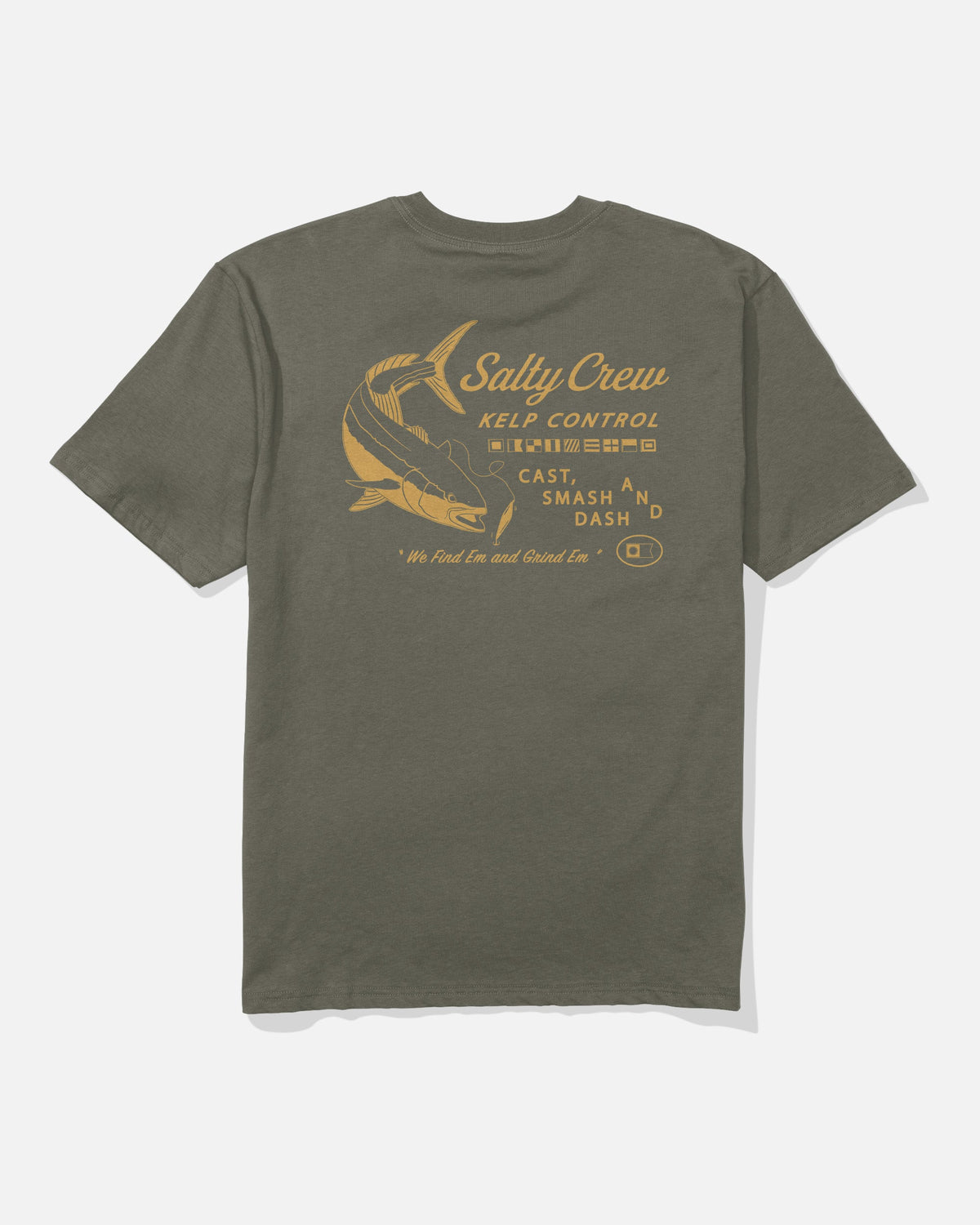 KELP CNTRL CLASSC SS TEE - Dusty Olive | Salty Crew