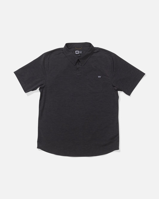 DRIFTER UV POLO - Black | Salty Crew