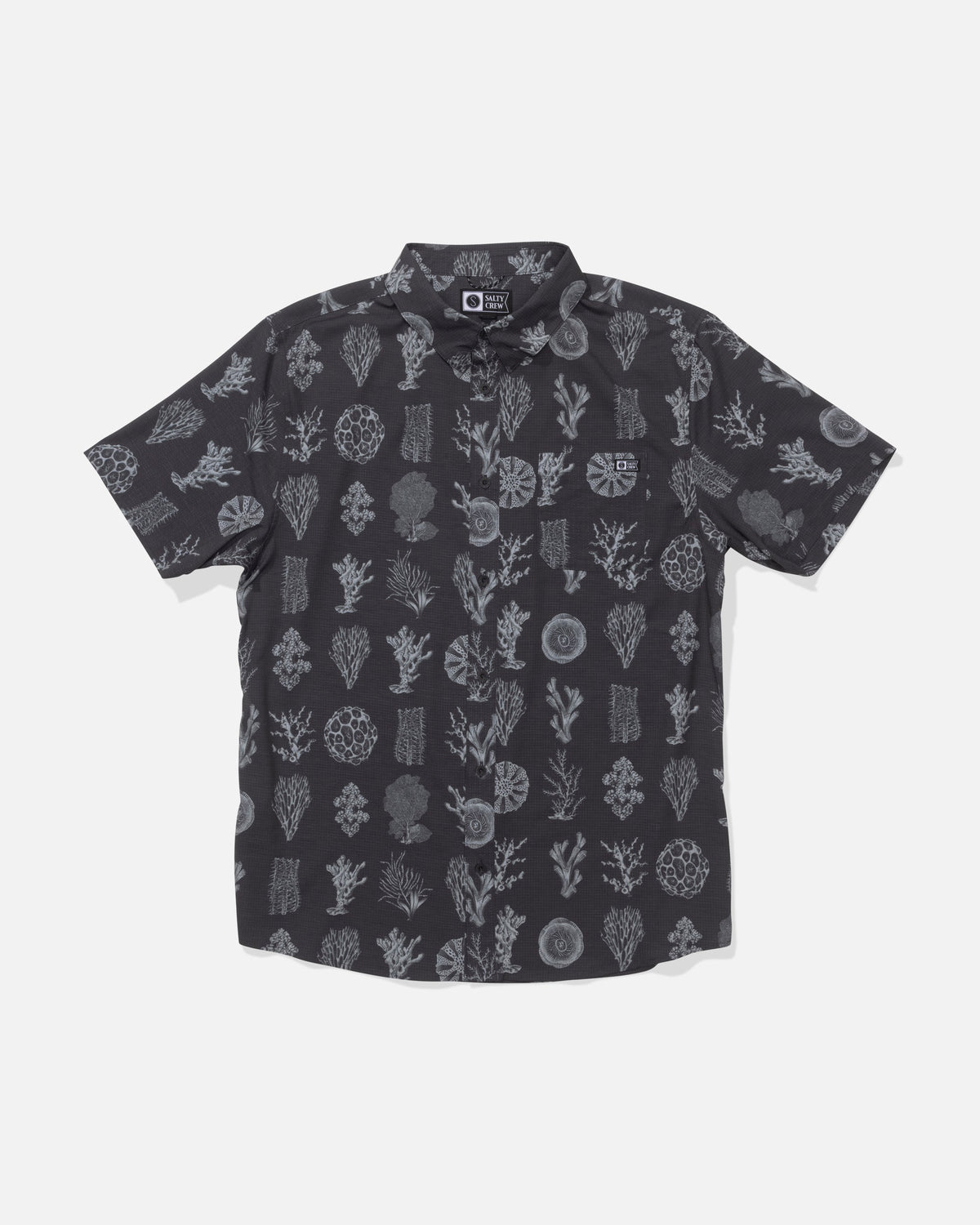 BREEZER PERF BUTTON UP - Phantom | Salty Crew