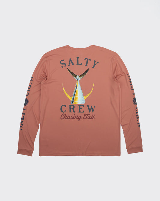 TAILED L/S SUNSHIRT - Coral | Salty Crew