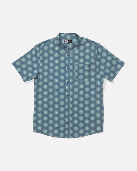 DRIFTER UV BUTTON UP - Magnet | Salty Crew