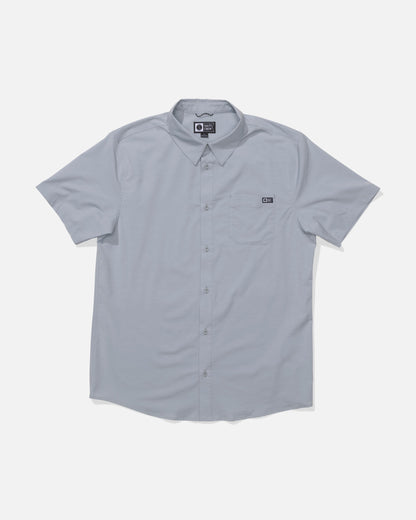 DRIFTER UV BUTTON UP - Quarry | Salty Crew