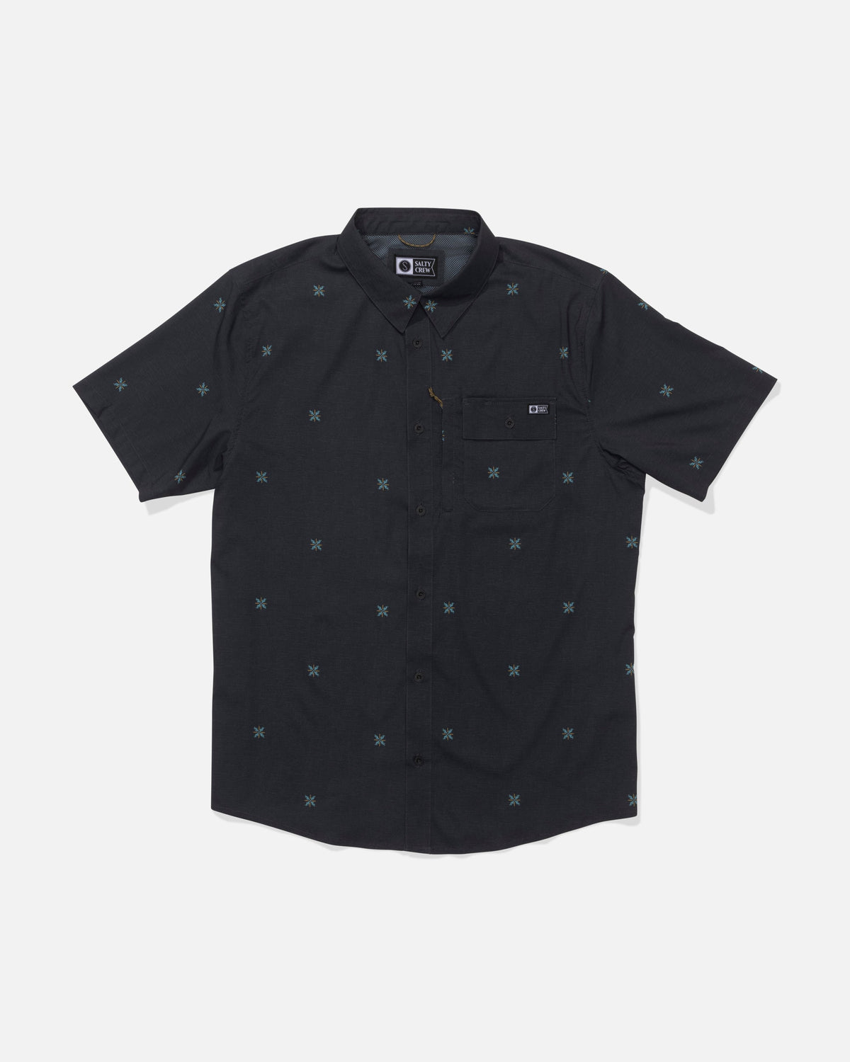 FLAGSHIP UV BUTTON UP - Phantom | Salty Crew